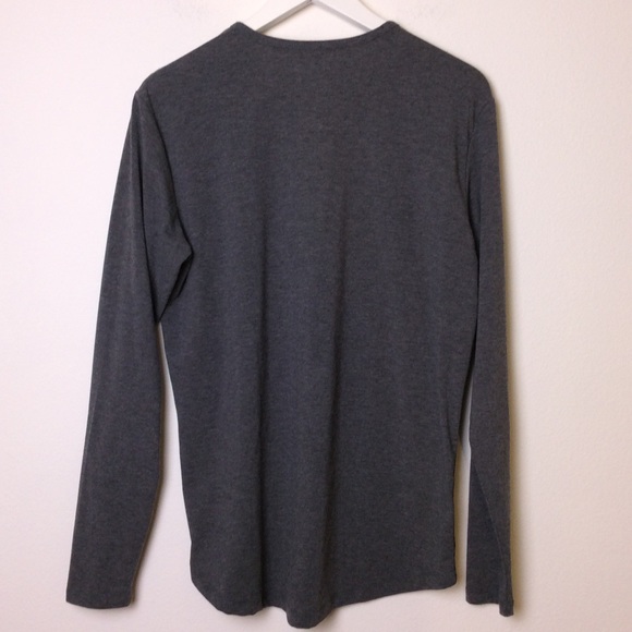 X Cuts - Curve Hem Henley - Picture 3 of 5